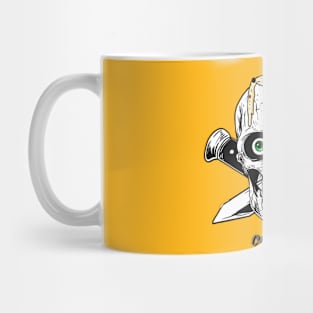 CUTE & PUNK SCULLS by WOOF SHIRT Mug